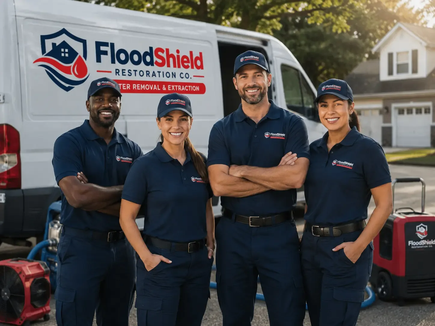 Flood Damage Restoration company in Burlington, TX